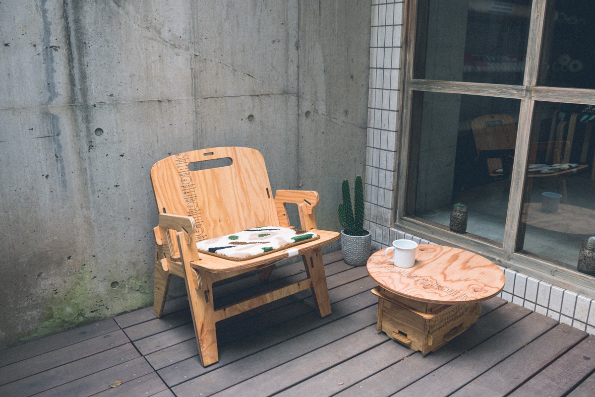 YOKA CHAIR | YOKA＜ヨカ＞ 組み立て式木製アウトドア家具ブランド 